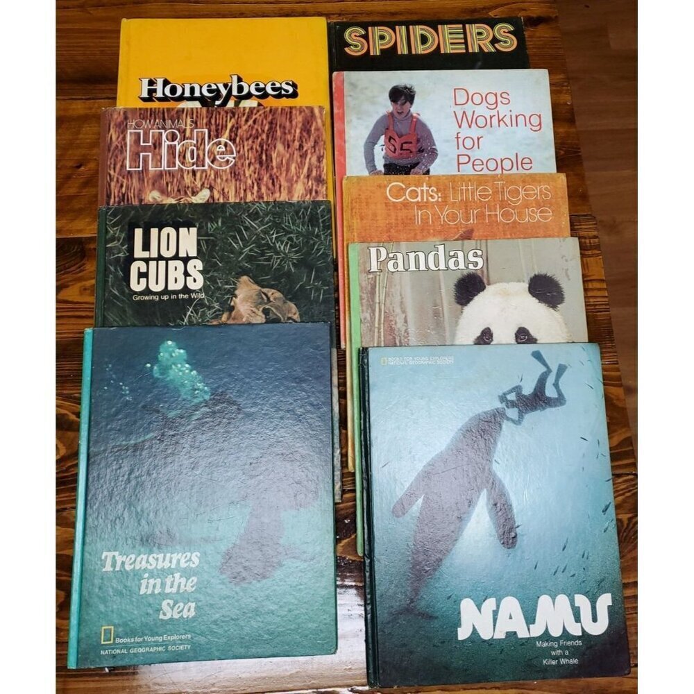 Books For Young Explorers National Geographic lot of 9